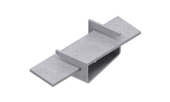 AN-KOM Uchwyt przykręcany na bednarkę, B-50 mm C192468