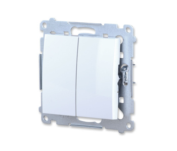 Simon 54 dw5.01/11 łącznik podwójny świecznikowy