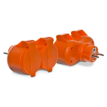 Plastrol Rozgałęźnik podwójny 2x2P+Z 16A R-270P IP44 W-97745