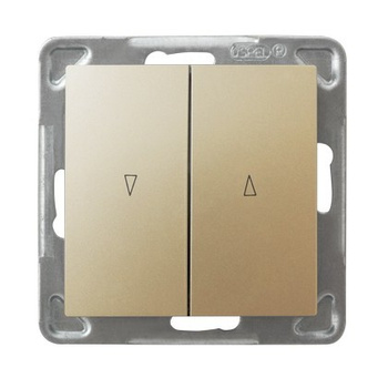 Ospel impresja ŁP-7Y/m/28 Łącznik żaluzjowy, zwierny złoto