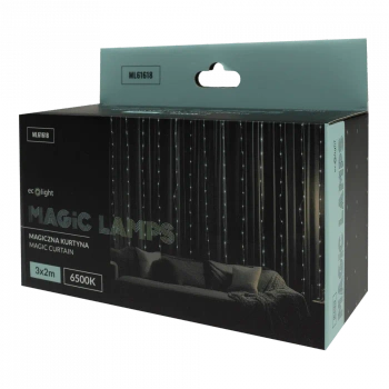 PLASTROL Kurtyna T-01086 Magiczna kurtyna 400 led 3mx2m DC5V