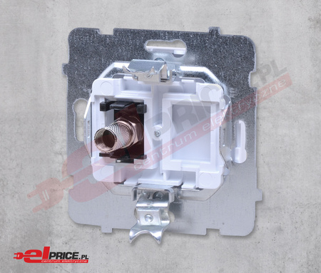 Ospel as gpa-1gf/m/00 gniazdo antenowe typu f