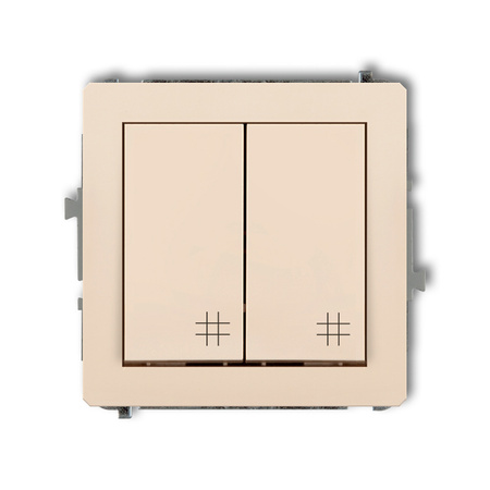 KARLIK DECO 1DWP-66 Łącznik podwójny krzyżowego