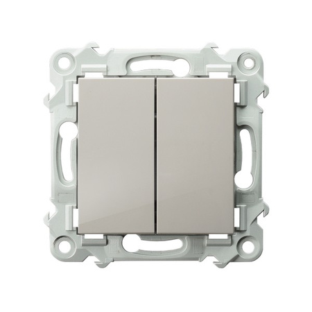 OSPEL SZAFIR ŁP-17Z/m/83 Łącznik podwójny zwierny beż