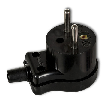 KARLIK wtyczki WK-1zc Wtyczka kątowa z uziemieniem