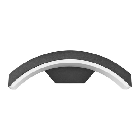 PILEA LED 9W, lampa ogrodowa, 700lm, IP54, 4000K, czarna