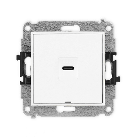 KARLIK MINI 25MGUSBBO-7  Gniazdo pojedyńcze  1xUSB C-C