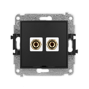 KARLIK MINI 12MGGBO-3  Gniazdo głośnikowe pojedyńcze