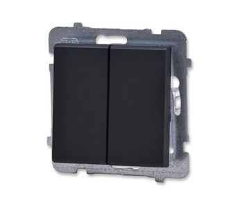 OSPEL SONATA ŁP-10R/m/33 ŁĄCZNIK SCHODOWY PODWÓJNY czarny metalik