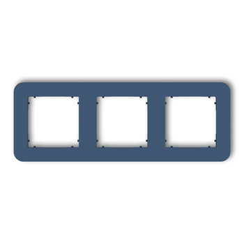 KARLIK MINI 64MRTZ-3 Ramka uniwersalna potrójna zaokrąglona z tworzywa