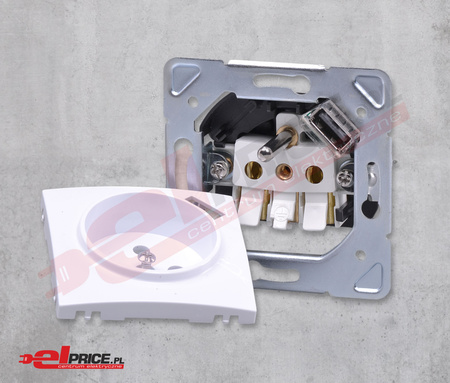 Ospel impresja gp-1yzpusb/m/00 gniazdo z ładowarką usb