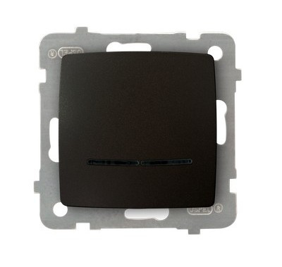 OSPEL KARO ŁP-12SS/m/40 Łącznik kontrolny z podświetleniem niebieskim