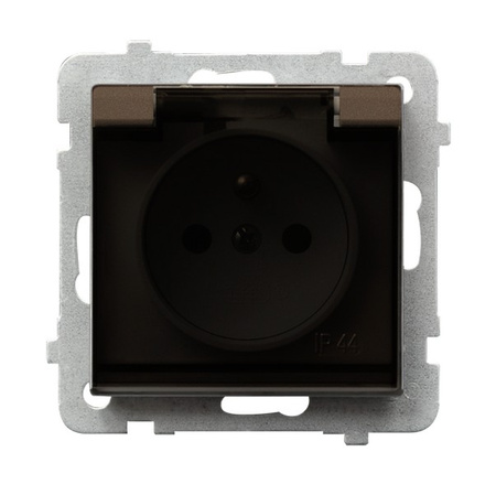 OSPEL SONATA GPH-1RZ/m/40/d Gniazdo bryzgoszczelne z uziemieniem IP-44