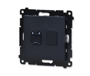 Kontakt Simon 55 t61.01/149 gniazdo komputerowe pojedyncze rj45 kat. 6e