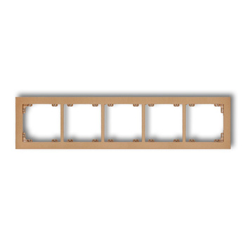 KARLIK DECO 8DR-5 Ramka uniwersalna pięciokrotna z tworzywa
