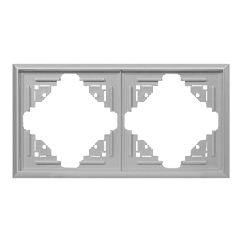 Ramka podwójna Luna, Ra-2L, srebrny