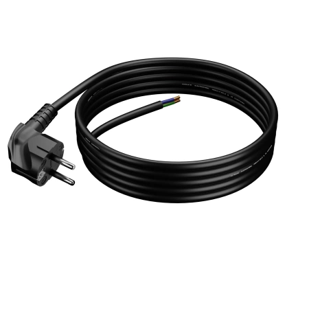 Plastrol Przewód przyłączeniowy z wtyczką PP-50/3M/3X1,5/OMY ŻO W-97182