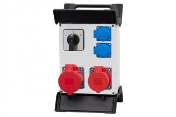 F-ELEKTRO F3.0891  Rozdzielnica R-240 2x32/5, 2x230V, L/P(32A) +STP