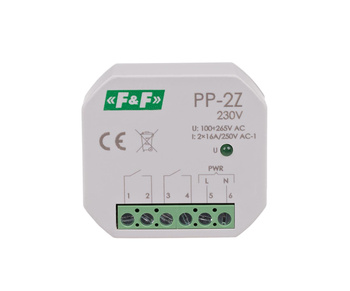 F&F Elektromagnetyczny przekaźnik PP-2Z 230 V od F&F Filipowski