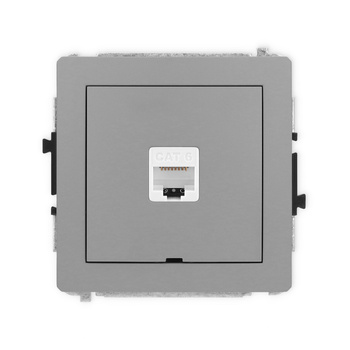 KARLIK DECO 27DGKBO-3  Gniazdo komputerowe pojedyńcze  1xRJ45