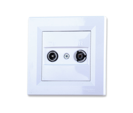 Schneider asfora eph3300121 gniazdo r-tv końcowe 1db