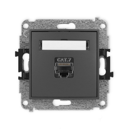 KARLIK MINI 28MGK-9 Gniazdo komputerowe pojedyńcze 1xRJ45