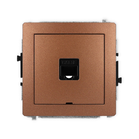 KARLIK DECO 9DGKBO-1 Gniazdo komputerowe pojedyńcze 1xRJ45