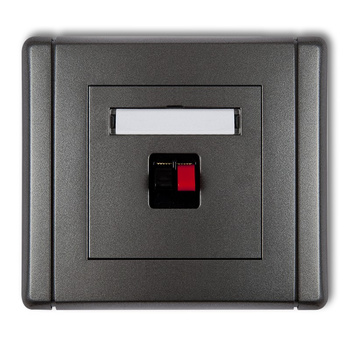 KARLIK FLEXI 11FGG-1  Gniazdo głośnikowe pojedyncze