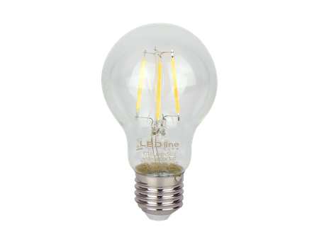 LED line LITE żarówka LED E27 4W 4000K 480lm 220-240V FILAMENT A60 KULKA