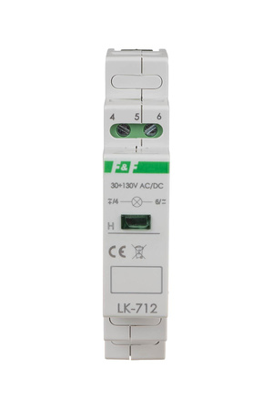 F&F Lampka sygnalizacyjna LK-712G 30÷130 V AC/DC zielona