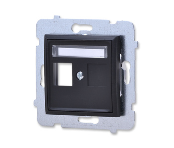 Ospel aria GPK-1U/p/33 Obudowa gniazda pojedynczego keystone