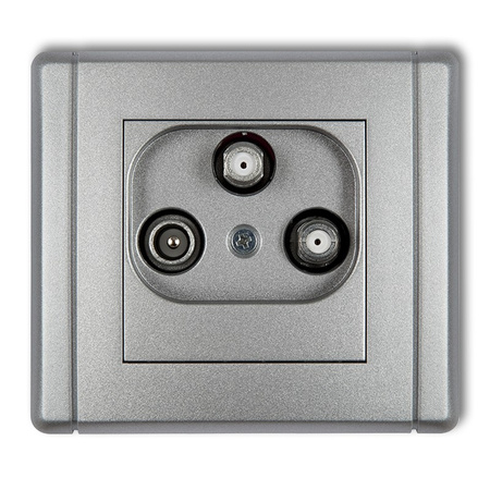 KARLIK FLEXI 7FGSN  Gniazdo abonenckie 2 wyjścia SAT + TV