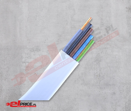 NKT przewód płaski kabel YDYp 5x4 450/750V 100m