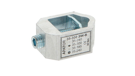 Apator Zacisk V-klema na przewód  35-300mm2 SW-B 1119510081T