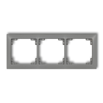 KARLIK DECO 27DRSO-3 Ramka uniwersalna potrójna z tworzywa DECO Soft