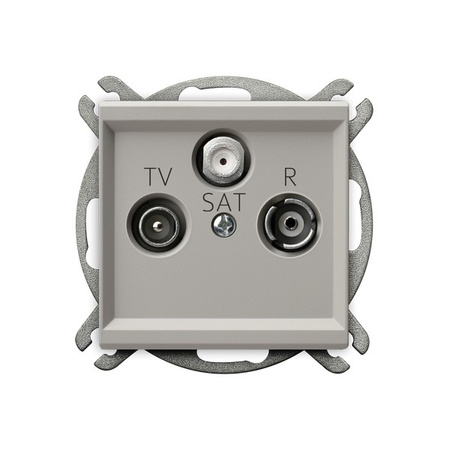 OSPEL SONATA GPA-RS/m/82 Gniazdo RTV-SAT końcowe kaszmir