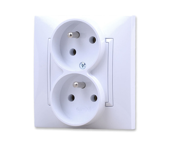 OSPEL ARIA GP-2UC/00 Gniazdo podwójne z uziemieniem niezmienność faz