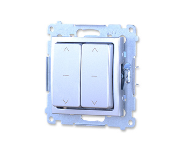 Simon 54 dzw2.01/43 łącznik żaluzjowy 1-0-2 podwójny