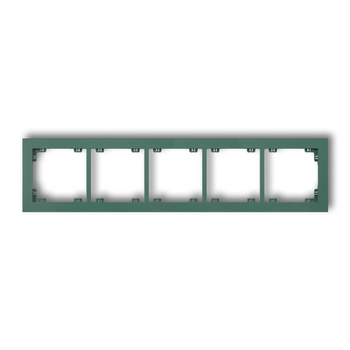 KARLIK DECO 51DR-5 Ramka uniwersalna pięciokrotna z tworzywa DECO Pastel Matt
