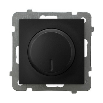 Ospel as ŁP-8G/m/33 Ściemniacz przyciskowo-obrotowy przystosowany do obciążenia żarowego i halogenowego