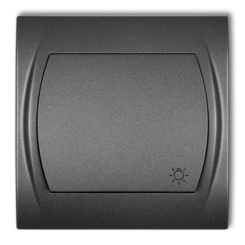 KARLIK LOGO 11LWP-5L Łącznik zwierny światło podświetlany