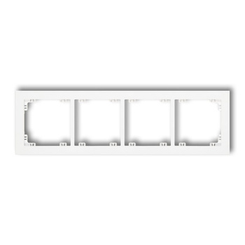 KARLIK DECO DR-4 Ramka uniwersalna poczwórna z tworzywa