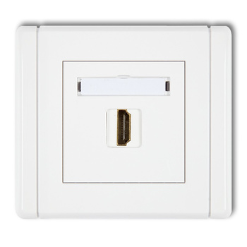 KARLIK FLEXI FHDMI-1  Gniazdo pojedyncze HDMI 2.0