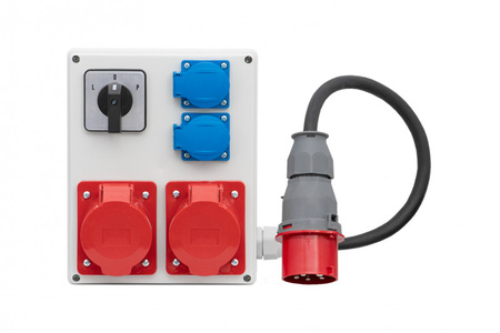 F-ELEKTRO F3.0110 Rozdzielnica R-240 2x16/5, 2x230V, L/P, wt.16/5+P5x2,5-1,5