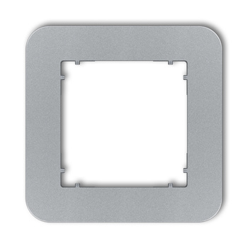 KARLIK MINI 7MRTZ-1 Ramka uniwersalna pojedyncza zaokrąglona z tworzywa