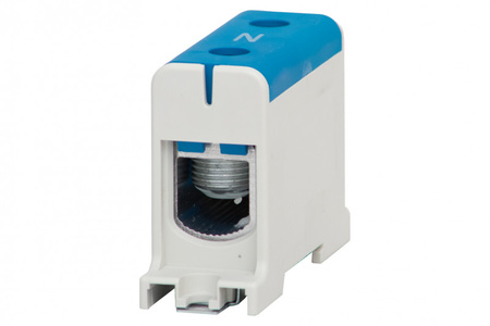 F-ELEKTRO F2.0285 LZ Listwa zaciskowa w korpusie ZU 1-torowa 35mm2-150mm2-niebieska