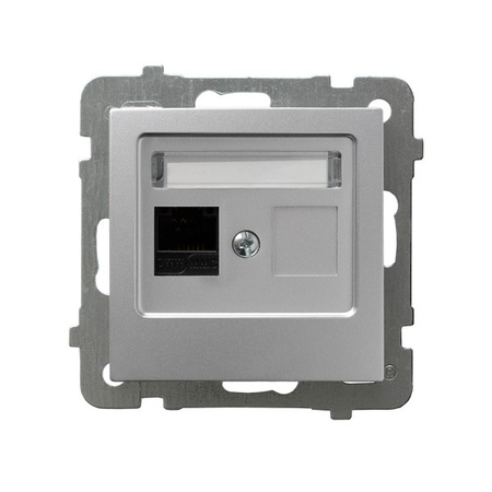 Ospel as GPK-1G/K/m/18 Gniazdo komputerowe pojedyncze, kat. 5e MMC
