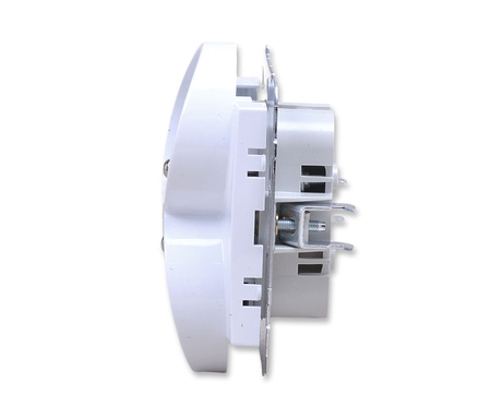 OSPEL AS GP-2GRZP/m/00 Gniazdo podwójne z/u z przesłonami torów