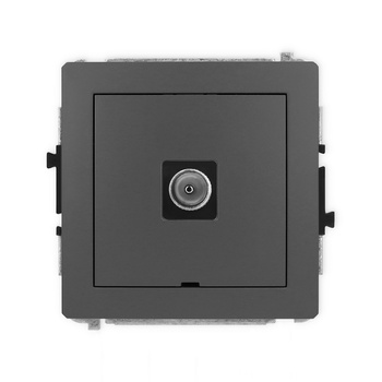 KARLIK DECO 28DGTVBO-1  Gniazdo antenowe pojedyńcze  TV