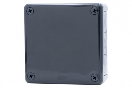 F-ELEKTRO F1.0317 Puszka H55-L 118x118x46 IP55 12-wylotowa czarna
